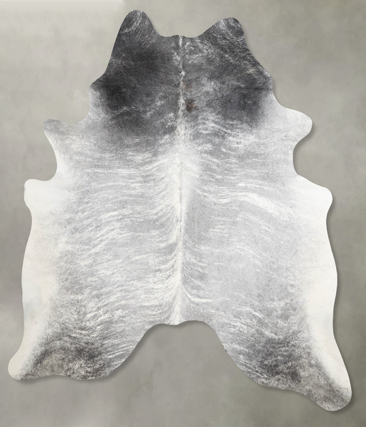 Grey Brindle Cowhide Rug #A56218