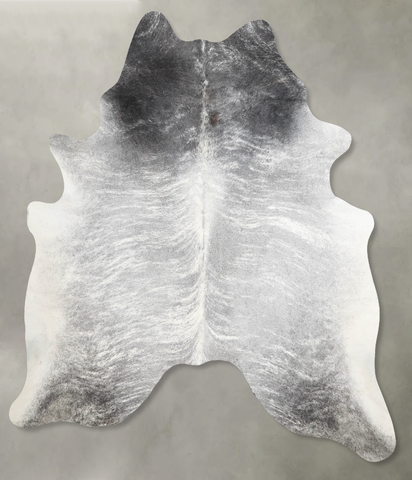 Grey Brindle Cowhide Rug #A56218