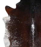 Salt and Pepper Brown Cowhide Rug #A5906