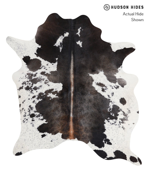Grey with White Cowhide Rug #A6293