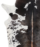 Grey with White Cowhide Rug #A6293