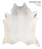 Salt and Pepper Brown Cowhide Rug #A6512