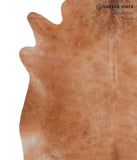Solid Brown Cowhide Rug #A6765