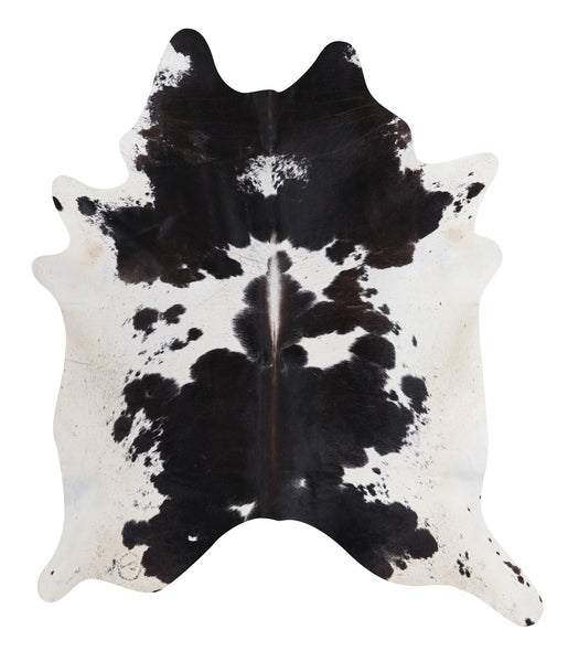 Black and White Cowhide Rug #A6773