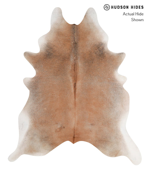 Grey with Beige Cowhide Rug #A6838