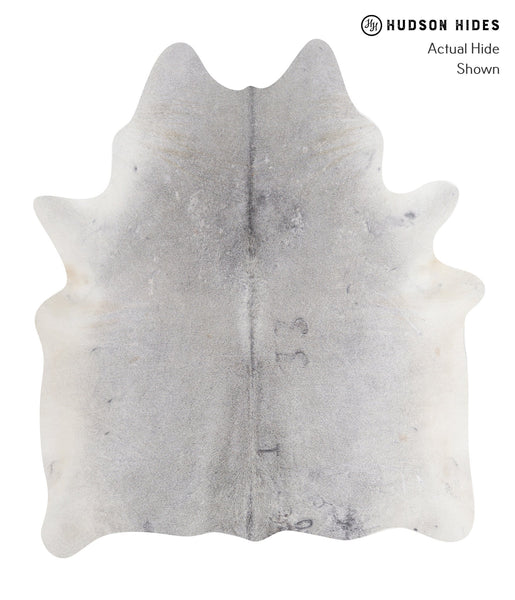 Medium Grey Cowhide Rug #A8130