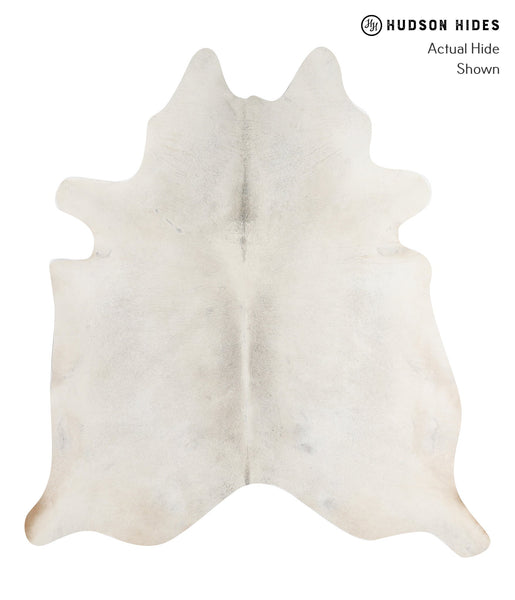 Grey with Beige Cowhide Rug #A9240