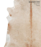 Beige Cowhide Rug #A9499