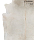 Grey with White Cowhide Rug #A9590