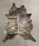Grey Brindle Cowhide Rug #B10006