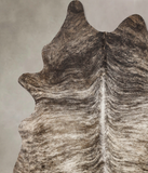 Grey Brindle Cowhide Rug #B10006