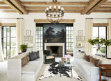 Black and White Cowhide Rug #B10007