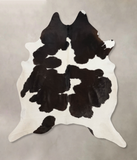 Black and White Cowhide Rug #B10008