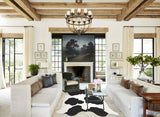 Black and White Cowhide Rug #B10010
