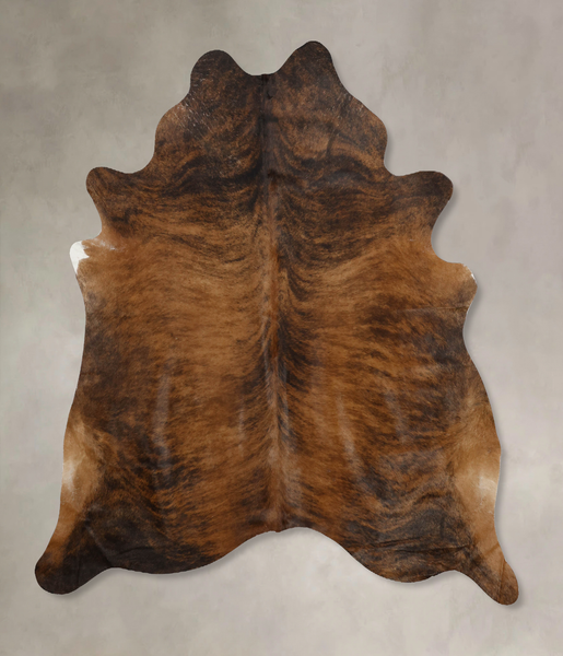 Dark Brindle Cowhide Rug #B10014