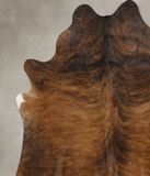 Dark Brindle Cowhide Rug #B10014