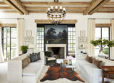 Dark Brindle Cowhide Rug #B10014