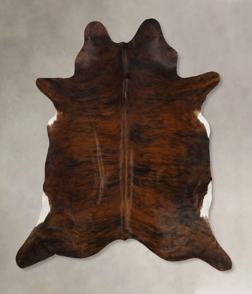 Dark Brindle Cowhide Rug #B10015