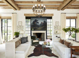 Dark Brindle Cowhide Rug #B10015