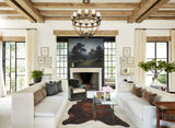 Dark Brindle Cowhide Rug #B10016