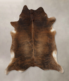 Dark Brindle Cowhide Rug #B10035
