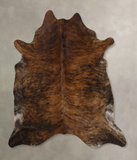 Dark Brindle Cowhide Rug #B10036