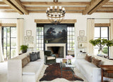 Dark Brindle Cowhide Rug #B10036