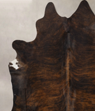Dark Brindle Cowhide Rug #B10052