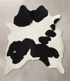 Black and White Cowhide Rug #B10063