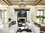 Black and White Cowhide Rug #B10064