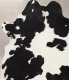 Black and White Cowhide Rug #B10065