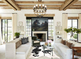 Black and White Cowhide Rug #B10065