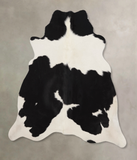 Black and White Cowhide Rug #B10066