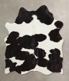 Black and White Cowhide Rug #B10067