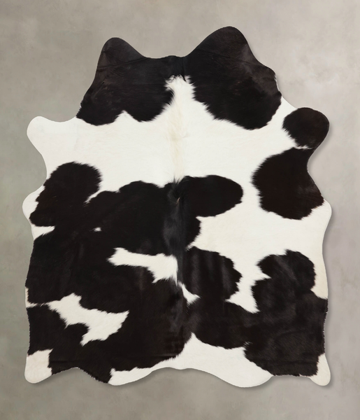 Black and White Cowhide Rug #B10067