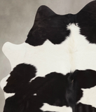 Black and White Cowhide Rug #B10067