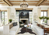 Dark Brindle Cowhide Rug #B10076