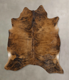 Dark Brindle Cowhide Rug #B10083