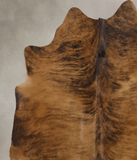 Dark Brindle Cowhide Rug #B10083