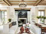 Tricolor Cowhide Rug #B10091