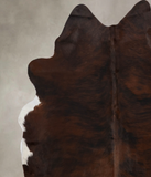 Dark Brindle Cowhide Rug #B10098