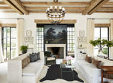 Chocolate Cowhide Rug #B10115