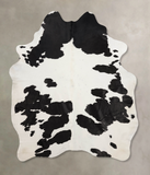 Black and White Cowhide Rug #B10124