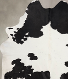 Black and White Cowhide Rug #B10124
