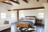 Black and White Cowhide Rug #B10126