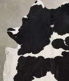 Black and White Cowhide Rug #B10140