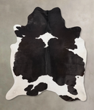 Black and White Cowhide Rug #B10141