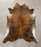 Medium Brindle Cowhide Rug #B10220