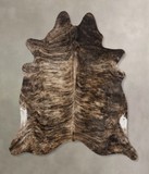 Dark Brindle Cowhide Rug #B10259