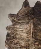 Dark Brindle Cowhide Rug #B10259
